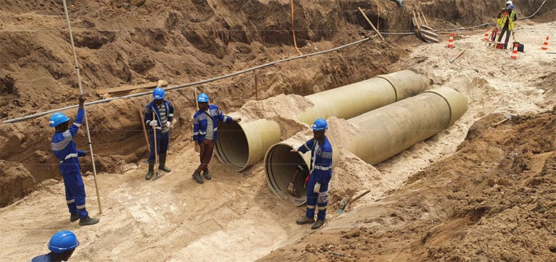 Lagune Aghien Water Treatment Plant